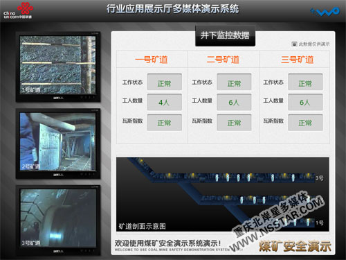 重庆联通行业应用展厅ipad沙盘控制多媒体展示系统-nsstar